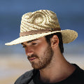 Natural Outback Fedora Hat Natural Medium