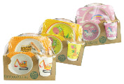 Bamboo Feed Set Unicorn 5pc