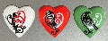 Native Birds Ceramic Heart