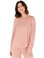 Boody Goodnight Raglan Sleep Top Dusky Pink Med