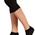 Boody Women Cushioned Ankle Sock Black 3-9
