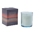 Candle Ocean Twilight Sunset