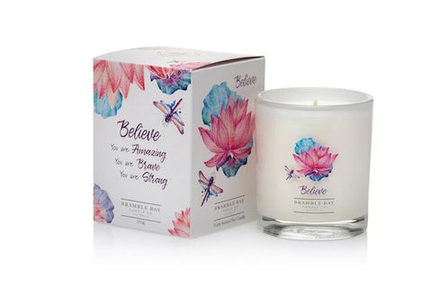BRAMBLE Bay Inspiration Candle Believe 300g
