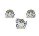 Great Pretenders Unicorn Rainbow Mini Hairclips