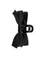 Adorn by Mae 41-2435 Claw Grip Extra Large Bow Blk