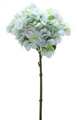 Artificial Flower Single Blue French Hydrangea