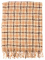 Scarf Taupe Check