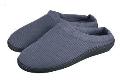 Nina Kelli Mens Slippers Grey Slip On M 9-10