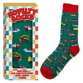 Novelty Sock Boxed Fishing 1pr