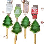Krumbs Kitchen Xmas Spatula Cookie Cutter Set