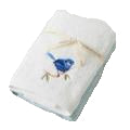 Blue Wren (Bird) Hand Towel
