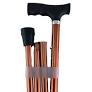SB Walking Stick Fold Adjustable Gold 33-37 SB723