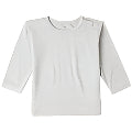 Boody Baby Top Long Sleeve Grey Marl 12-18mths