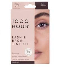 1000 Hour Lash & Brow Plant Based Tint Kit Dark Brown