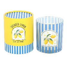 Nibble Sugared Lemon Scented Candle