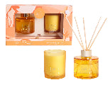 Lulu Grace Diffuser & Candle Blood Orange 2pc