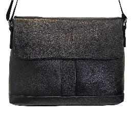 Onyx Classic Messenger Bag Black