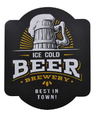 Ice Cold Beer Plaque