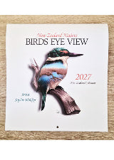 Sophie Blokker Calender NZ Natives Birds Eye View 2027