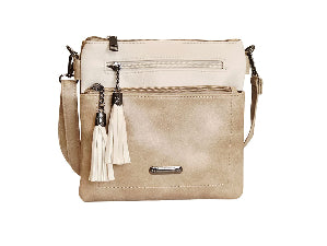 Zoes Crossbody Bag Cream/Beige