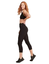 Boody Active Women 3/4 Tights Black Med