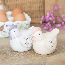 Nibble Hen Shape Salt & Pepper Shaker Set 2