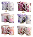 Floral Tassled Mug Gift Box