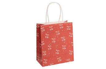 Kraft Paper Bags 14x75 Red