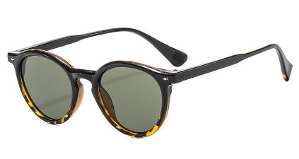 I Design 2 Gist Black Tort Green Sunglasses