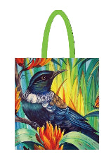 ( AMT) Totes Bag  - NZ Artwork Tui