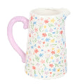 Floral Print Flower Jug