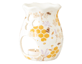 Nibble Honey Bee Fluted Oil Burner