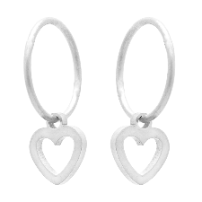 GLAM 60542 Silv Slpr +Open Heart