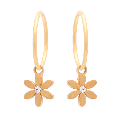 Glam Gold Sleeper +Daisy Earrings