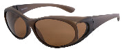 Cover Glasses Solar Satin Xtal Brown