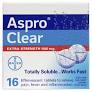 ASPRO Clear Extra Strength 500mg 16tabs