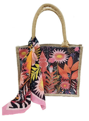 Birds Beach Bag & Scarf & Ring