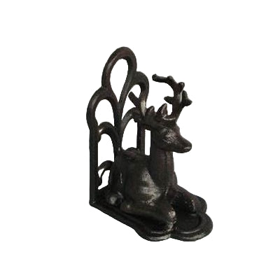 Cast Iron Stag Bookend/Door Stop