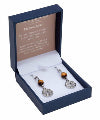 Bramble Bay Tree Of Life Earrings Tiger Eye