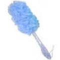 Acrylic Long Handle Mesh Sponge Blue
