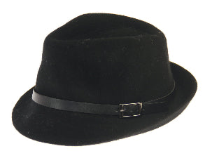 Harlow Trilby Hat Black