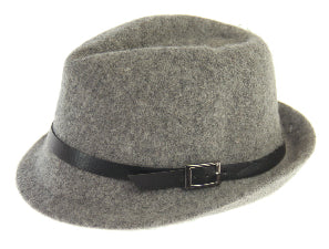 Harlow Trilby Hat Grey