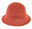 Gia Knit Breton Small Brim Hat Cerise