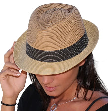 Hat Block Trilby Uni Tan
