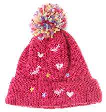 Unicorn Beanie Hotpink