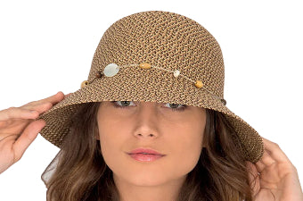 Bucket Hat Bohemian Chocolate