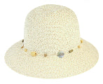 Bohemian Bucket Hat Ivory