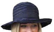 Ribbon Breton Hat Black 58cm
