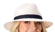 Carolina Fedora Hat 58cm Wheat