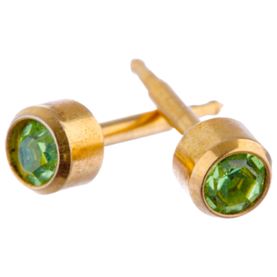 Glam August Birthstone Gold